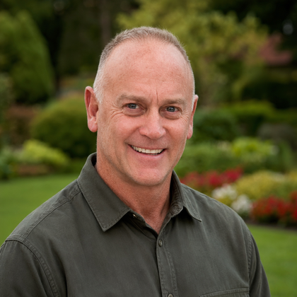Michael, co-owner of Louie’s Outdoor Care